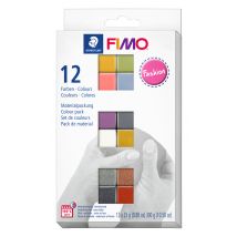 Klei Fimo soft colour pak à 12 mode kleuren