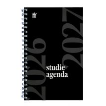 Schoolagenda 2026-2027 Ryam Studie 7dagen/2pagina's spiraal zwart