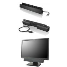 Lenovo USB Soundbar Zwart 2.0 kanalen 2,5 W