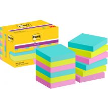 Memoblok Post-it 622 Super Sticky 47,6x47,6mm Cosmic 12 stuks