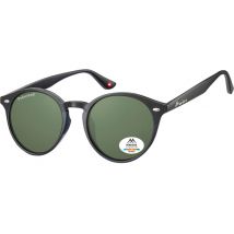 Zonnebril Montana zwart G15 groen met polarized glas