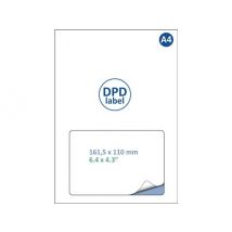Retourlabel DPD IEZZY A4 1.000 vel 161,5x100mm 1000 labels