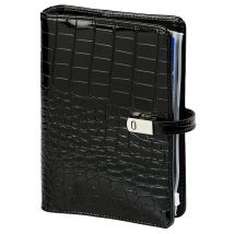 Organizer Kalpa Personal inclusief agenda 2025-2026 7dagen/2pagina's croco zwart