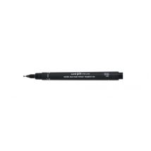 Fineliner Uni-ball Pin 1mm zwart