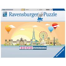 Puzzel Ravensburger Een dag in Parijs 1000 stukjes