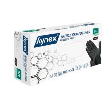 Handschoen Hynex S nitril zwart pak à 100 stuks