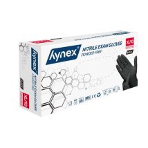 Handschoen Hynex XL nitril zwart pak à 100 stuks