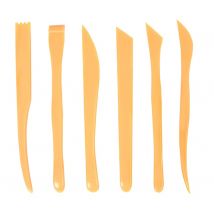 Boetseerspatel Conda set à 6 stuks 20 cm plastic