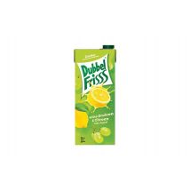 Fruitdrank DubbelFrisss witte druif citroen pak 1500ml