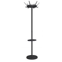 Kapstok Vepa Bins Crown 18 haken staand zwart