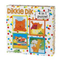 Puzzel Dikkie Dik 4 in 1
