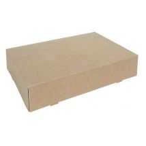 Cateringdoos IEZZY 35cm plasticvrij bruin 10 stuks