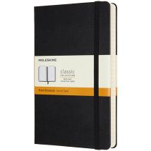Notitieboek Moleskine Expanded large 130x210mm lijn hard cover zwart