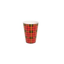 Beker IEZZY 180ml herbruikbaar Scotty 20 stuks rood
