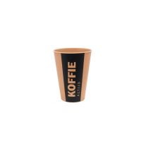 Beker IEZZY 180ml herbruikbaar Altijd Koffie 20 stuks bruin