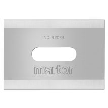 Reservemes Martor rechthoekig nr. 92043 10 stuks