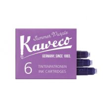 Inktpatroon Kaweco aubergine doosje à 6 stuks