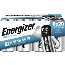 Batterij Energizer Max Plus 20xD alkaline