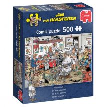 Puzzel Jan van Haasteren Wie Is De Volgende 500 stukjes