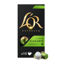 Koffiecups L'Or espresso Lungo Elegante 10 stuks