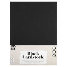 Hobbykarton CraftID A4 220gr zwart 10 vel