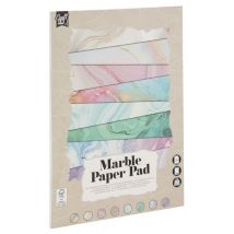 Hobbykarton CraftID A4 175gr marmer 16 vel