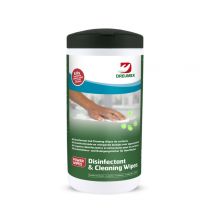 Desinfectiedoekjes Dreumex Disinfectant & Cleaning bus 80 stuks wit