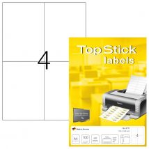 Etiket TopStick 105x148mm 400 stuks