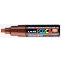 Paintmarker Uni POSCA PC8K breed schuin bruin