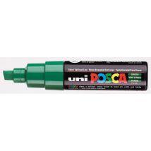 Paintmarker Uni POSCA PC8K breed schuin donkergroen