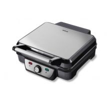 Contactgrill Inventum 1800 Watt zwart/RVS
