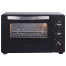 Heteluchtoven Inventum vrijstaand 45 liter zwart