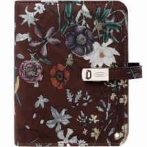 Organizer Kalpa Pocket inclusief agenda 2026-2027 7dagen/2pagina's bloemenzee bruin