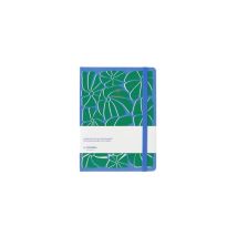 Notitieboek A5 blauw/groen A Journal lijn