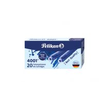 Inktpatroon Pelikan 4001 koningsblauw 20 stuks
