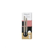 Schrijfset Pelikan Jazz Noble Elegance K36+P36 medium taupe