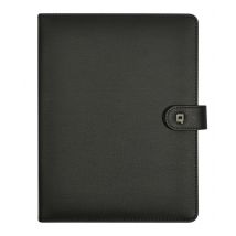 Schrijfmap DESQ voor tablet 7"-10" met sluitclip zwart