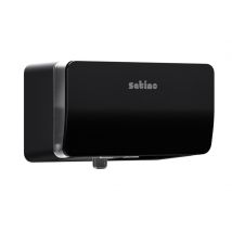 Toiletpapierdispenser Satino MT1 Hyginity duo zwart 333427