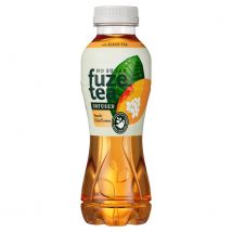 Frisdrank Fuze Tea peach elderflower suikervrij fles 400ml