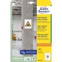 Etiket Avery Zweckform L7875-20 105x48mm 240 etiketten