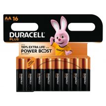 Batterij Duracell Plus Powerboost 16x AA