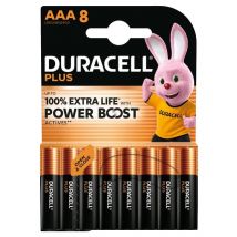 Batterij Duracell Plus Powerboost 8x AAA