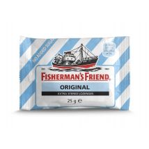 Keelpastilles Fisherman's Friend original extra sterk zak 25 gram