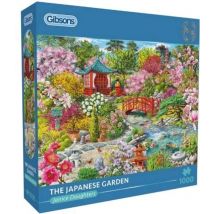 Puzzel Gibsons Japanese Garden 1000 stukjes