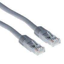 Kabel ACT U/UTP CAT6 patchkabel RJ45 Grijs 0.25 meter