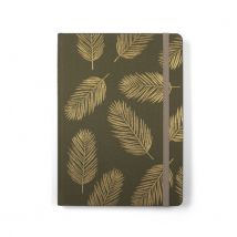 Notitieboek Paperclip Freestyle fabrick A5 96vel 100gr lijn