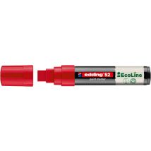 Paintmarker edding 52 EcoLine op waterbasis 4-15mm rood