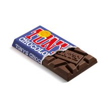 Chocolade Tony's Chocolonely donkere melk pretzel toffee reep 90 gram