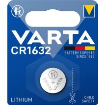 Batterij VARTA knoopcel 1x CR1632 lithium