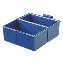 Kaartenbak Han breed A7 kunststof blauw